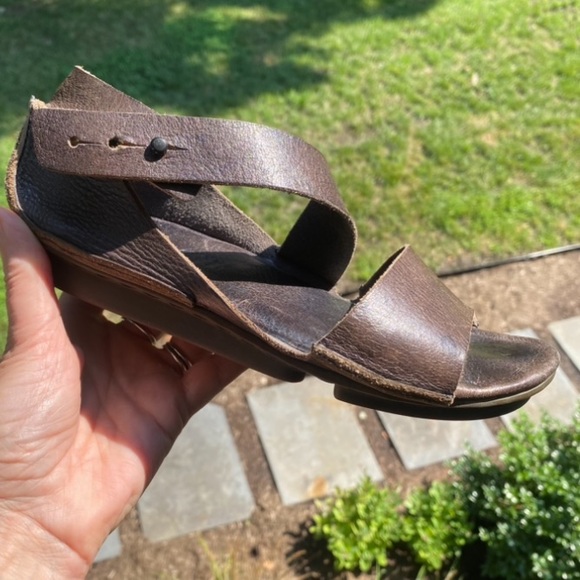 TRIPPEN — ‘Aroma’ …. Gorgeous German manufactured Leather Sandals … Size 37 ❤️ - Picture 8 of 15
